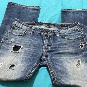 Affliction Jeans Mens Tag 31R Blake Black Premium